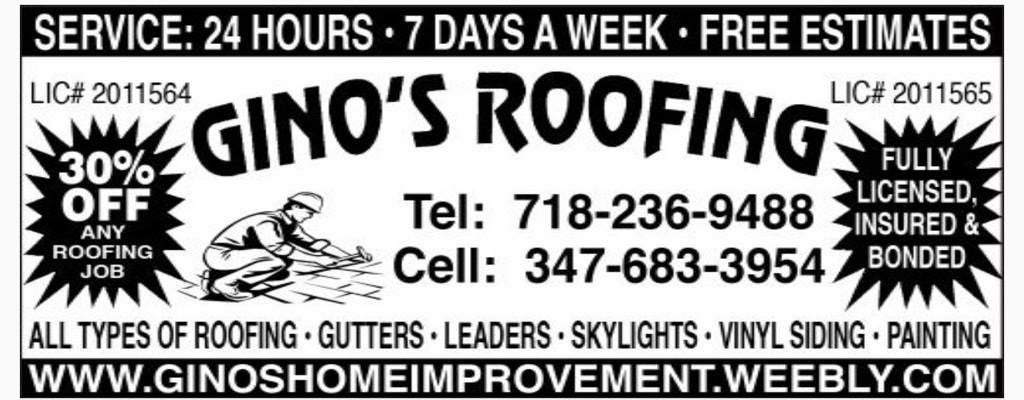 Gino’s Home Improvement — Top 3 Staten Island Roofing Contractors