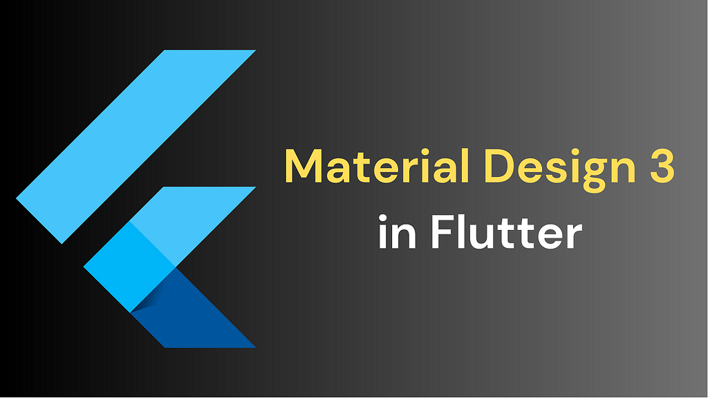 Material Design 3 in Flutter