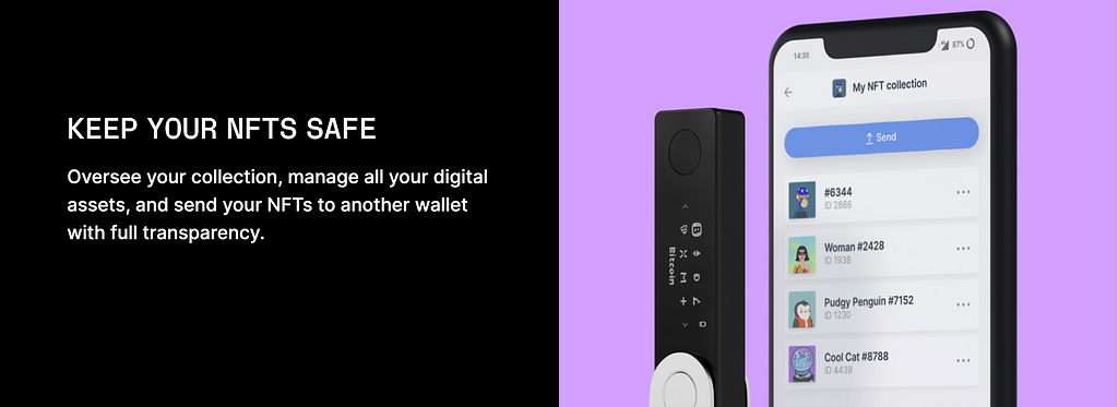 Ledger nano X review with NFT support