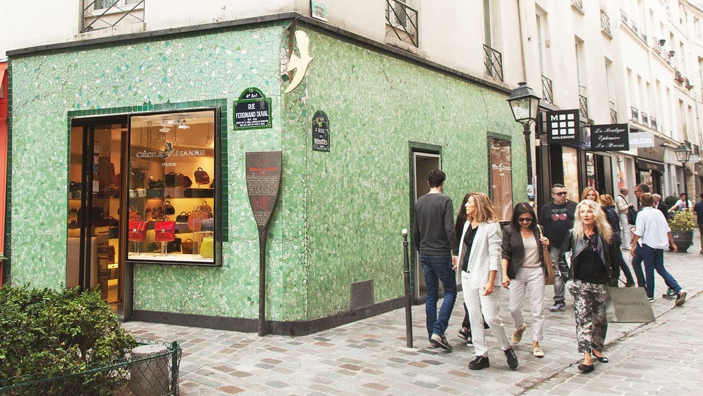 LaFlore, an eco-friendly handbag shop in Paris