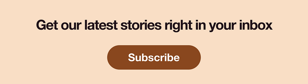 Subscribe to our email newsletter to get our latest stories right in your inbox.