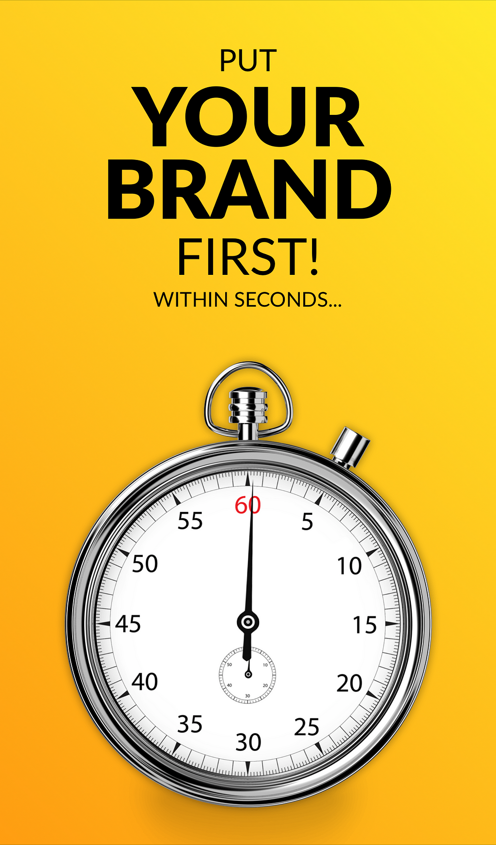 Your webAR creation should show your initial brand message within 1–2 seconds