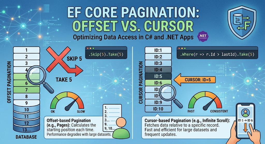 Offset vs. Cursor Pagination in EF Core: Which One Should You Use?