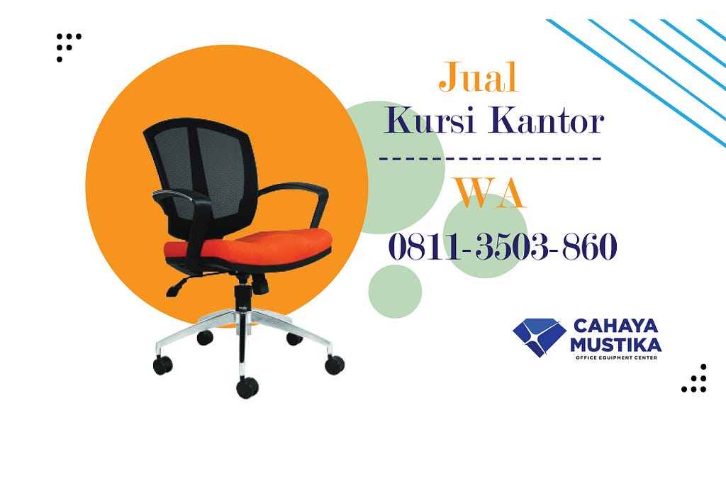 Jual Kursi Kantor Merah di Malang