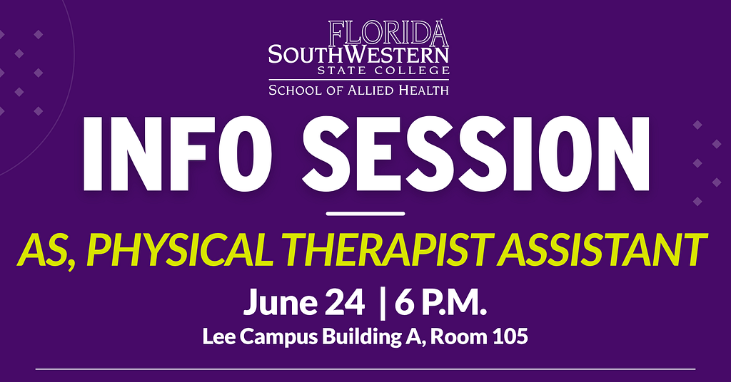 Info Session: Become a Physical Therapist Assistant at FSW!