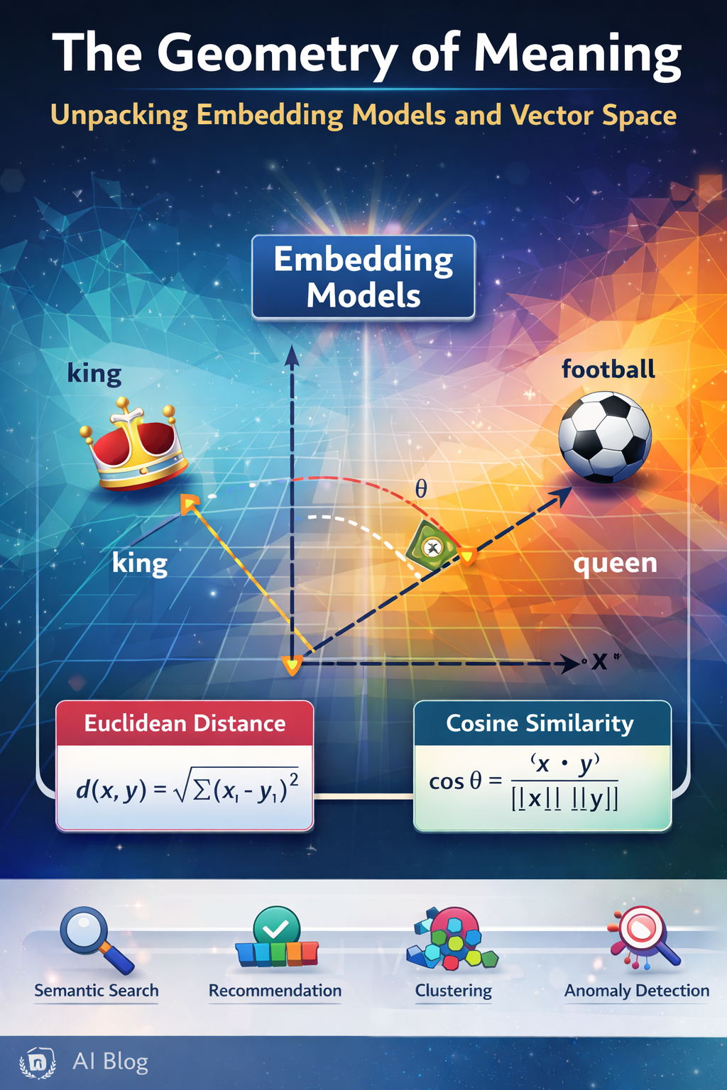 The Geometry of Meaning: How Embeddings Power Modern AI