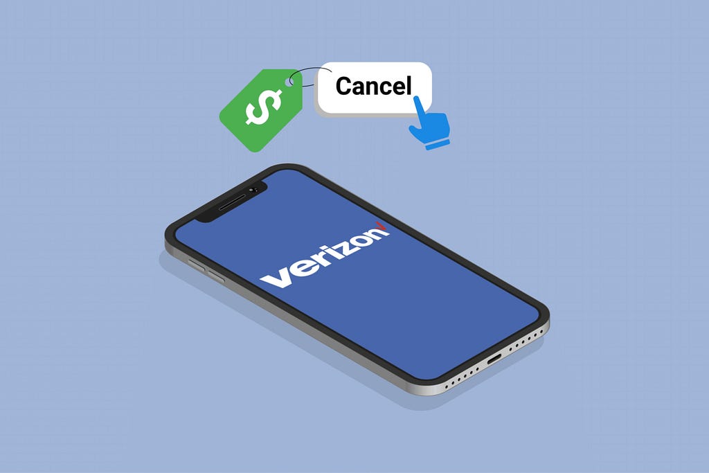 how to cancel internet verizone