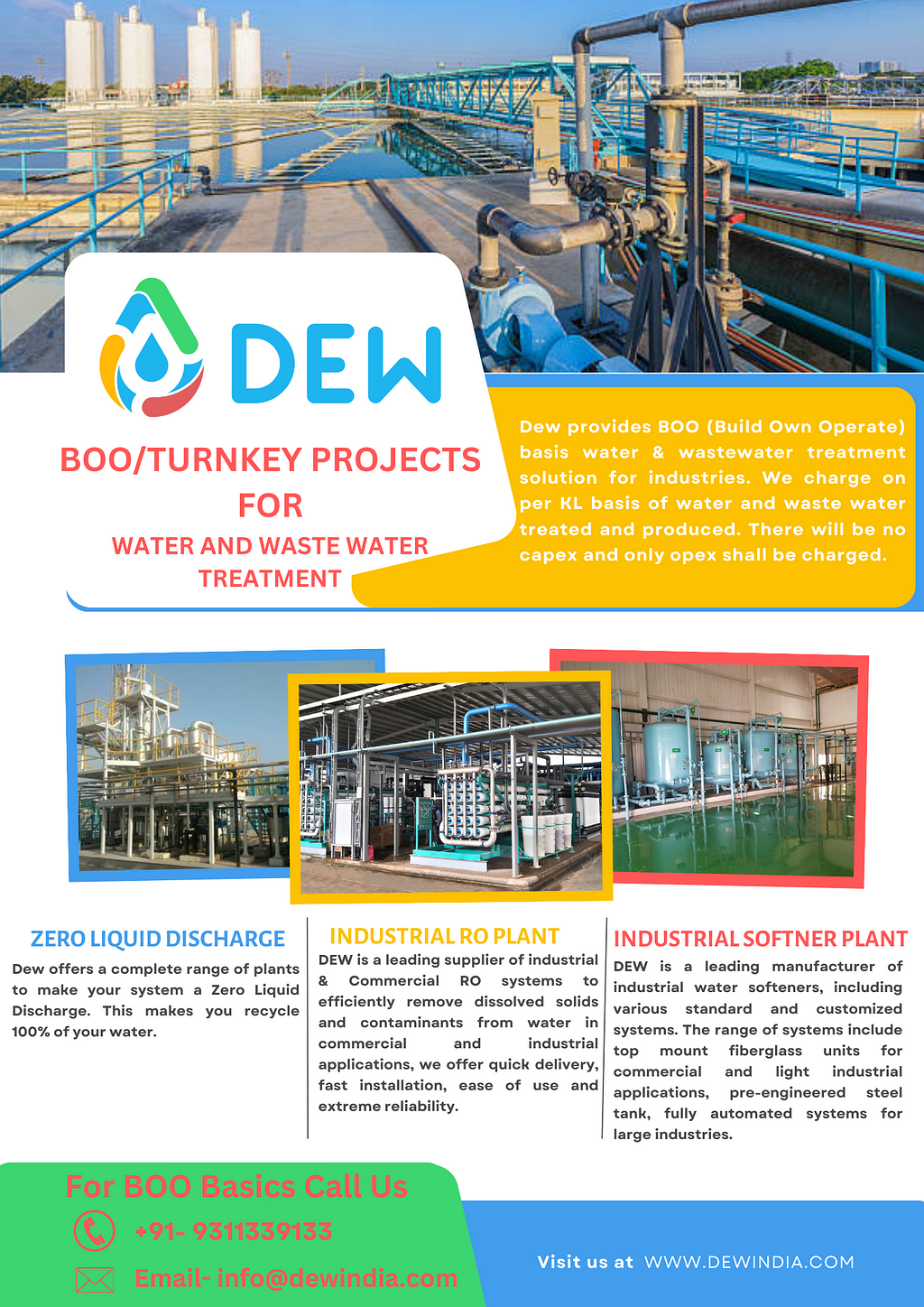 DEWINDIA, DEW, water treatment