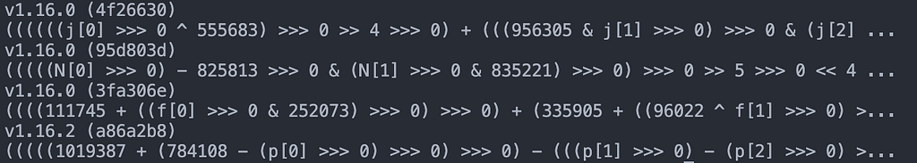 extracted dynamic challenges from different files using a simple babel traverse