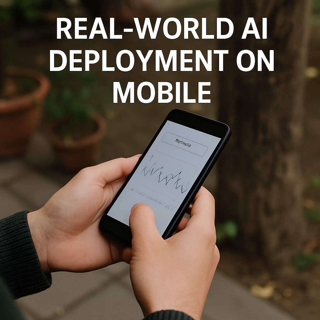 AI in Your Pocket: My Journey Running Deep Learning Models on Mobile and Edge Devices