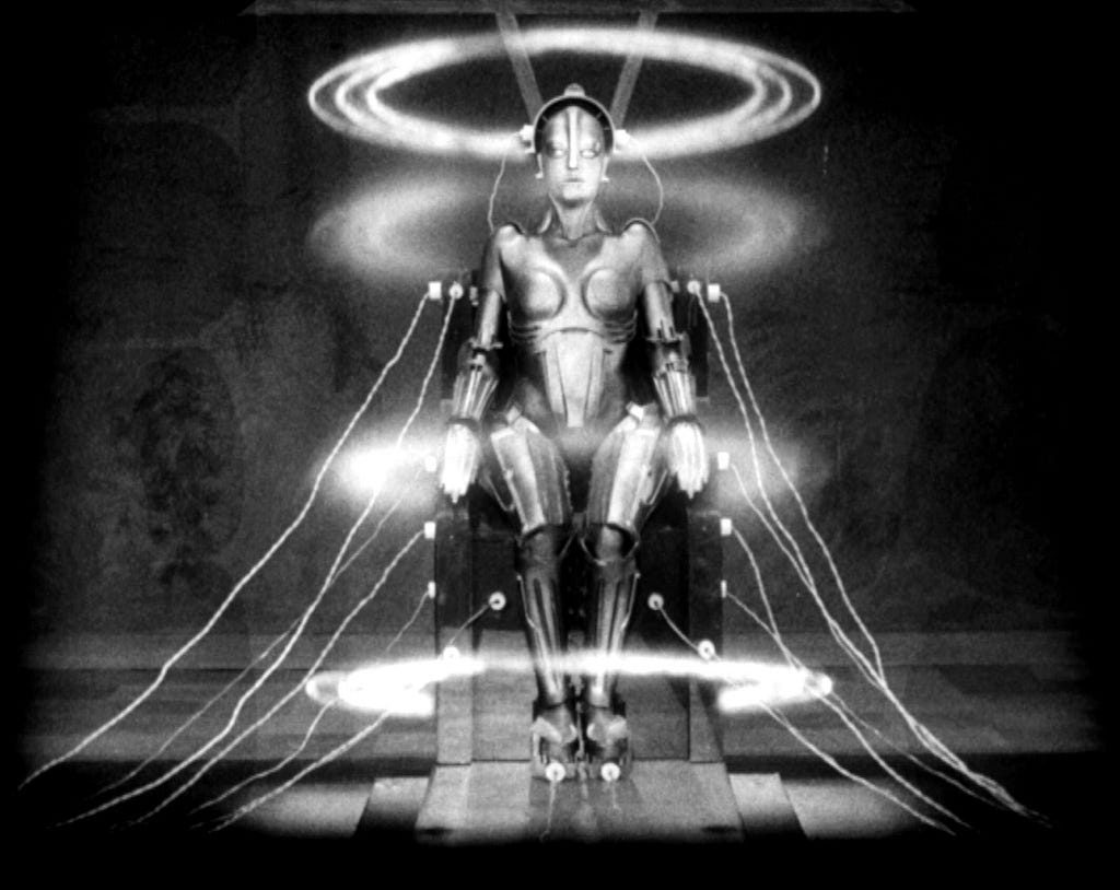 The robot automaton Maria in Metropolis