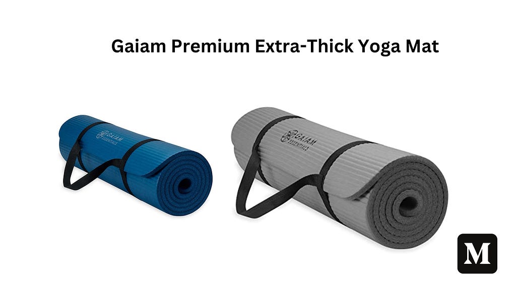 Gaiam Premium Extra-Thick Yoga Mat