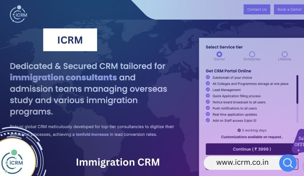 ICRM, Immigration CRM