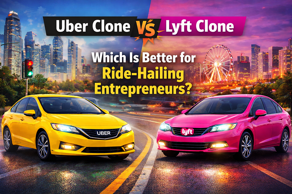 Uber Clone Vs Lyft Clone: Which Is Better for Ride-Hailing Entrepreneurs?