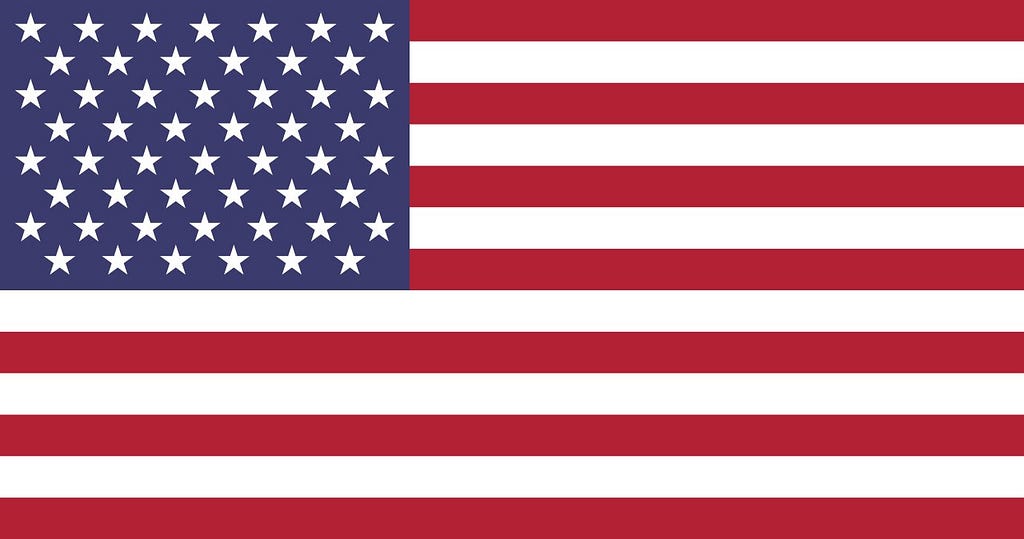 Flag of US