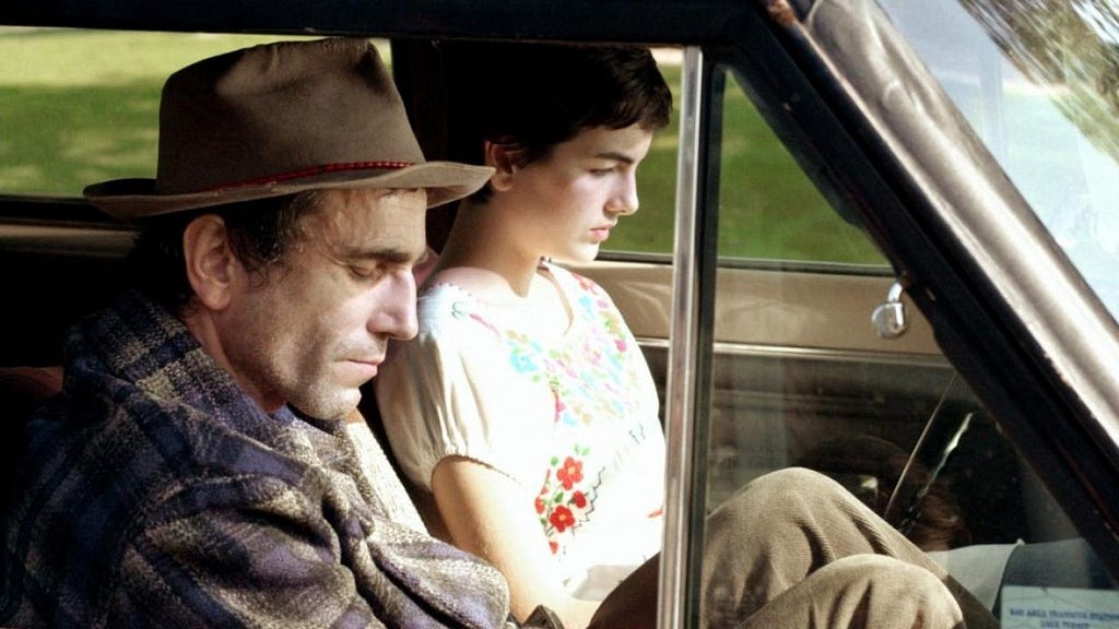 Jack and Rose sit in their car on the way to the real estate agent