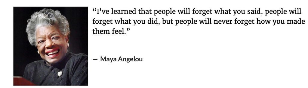 Dr. Maya Angelou Quote