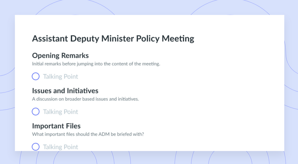 https://fellow.app/meeting-templates/assistant-deputy-minister-policy-meeting-agenda-template/?from=81