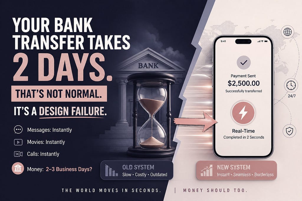 Why Does a Bank Transfer Still Take Two Days?