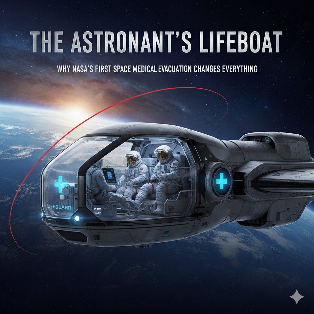 The Astronaut’s Lifeboat: Why NASA’s First Space Medical Evacuation Ch