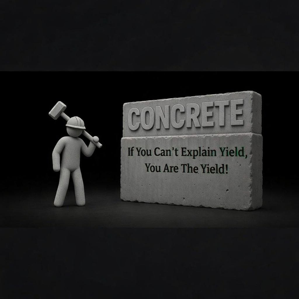 If You Can’t Explain Yield, You Are The Yield!