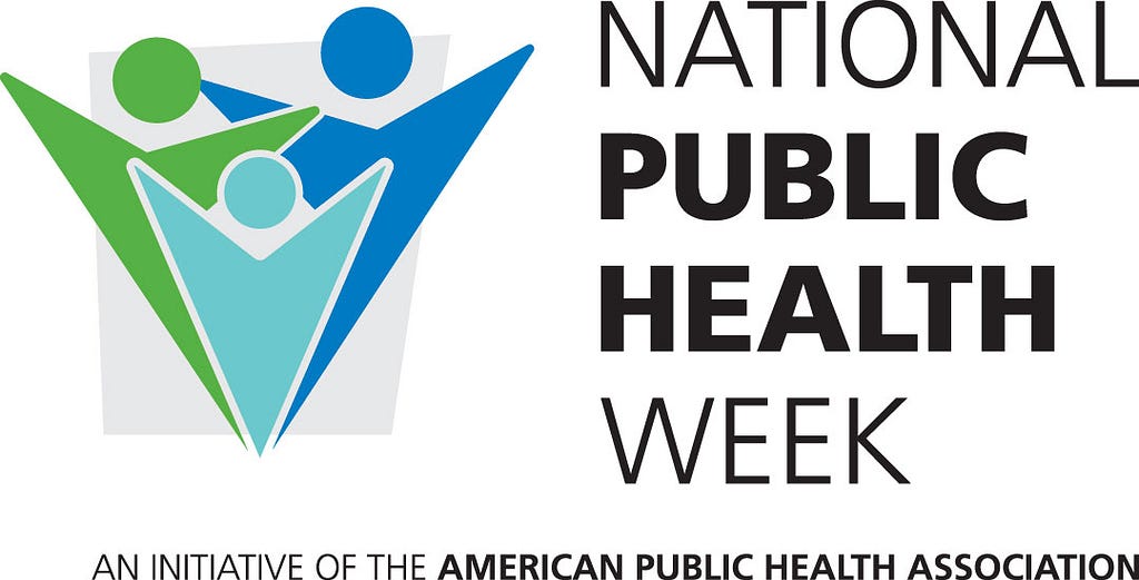 Logo for National Public Health Week