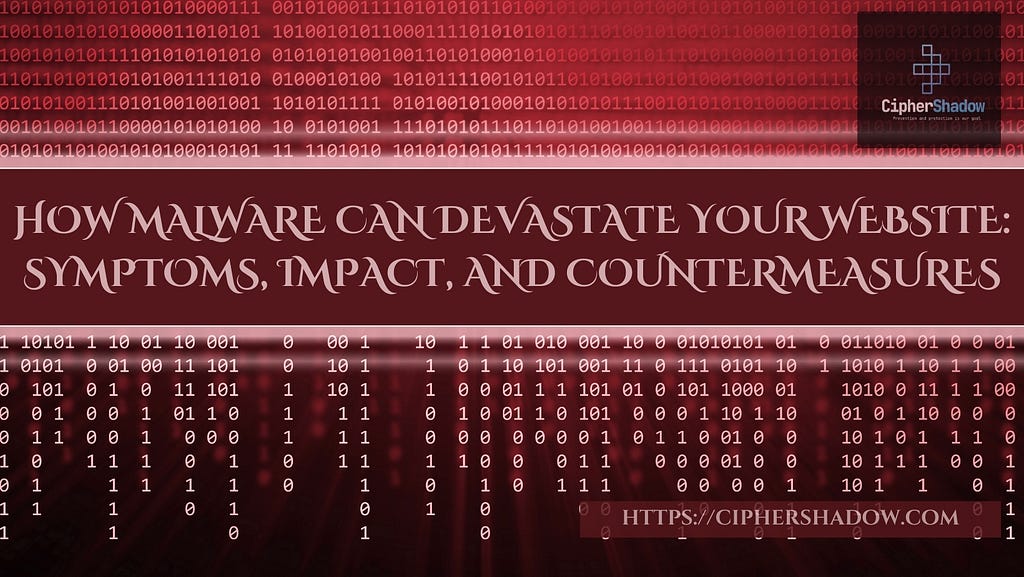 How Malware Can Devastate Your Website: Symptoms, Impact, and Countermeasures