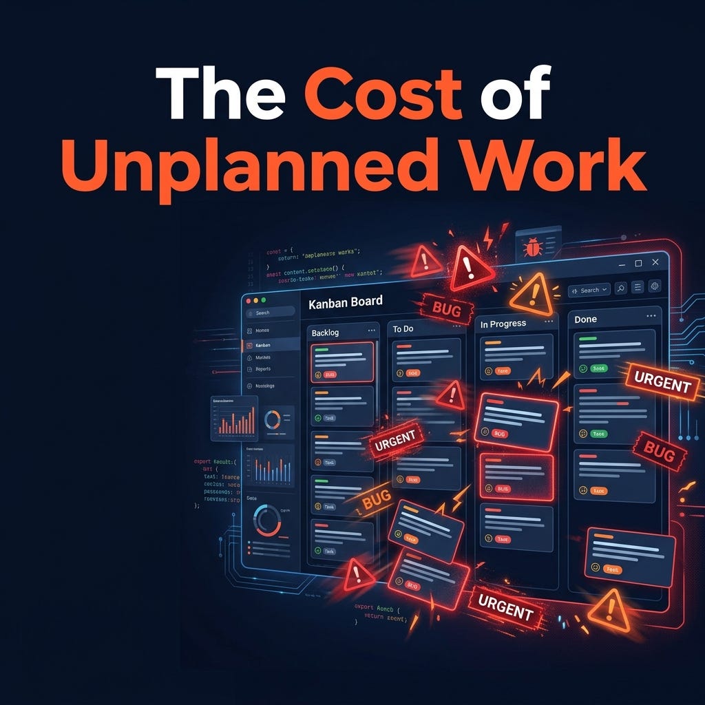 The Hidden Cost of Unplanned Work (And How to Protect Your Sprint)
Every sprint starts with…