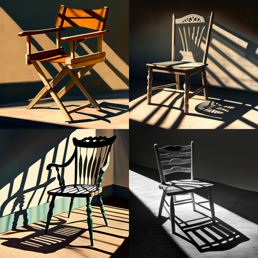 chairs, shade