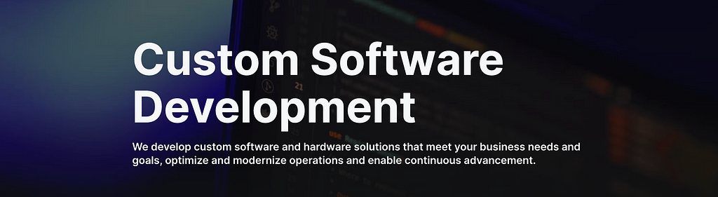 Custom Software Development Services by Mad Devs