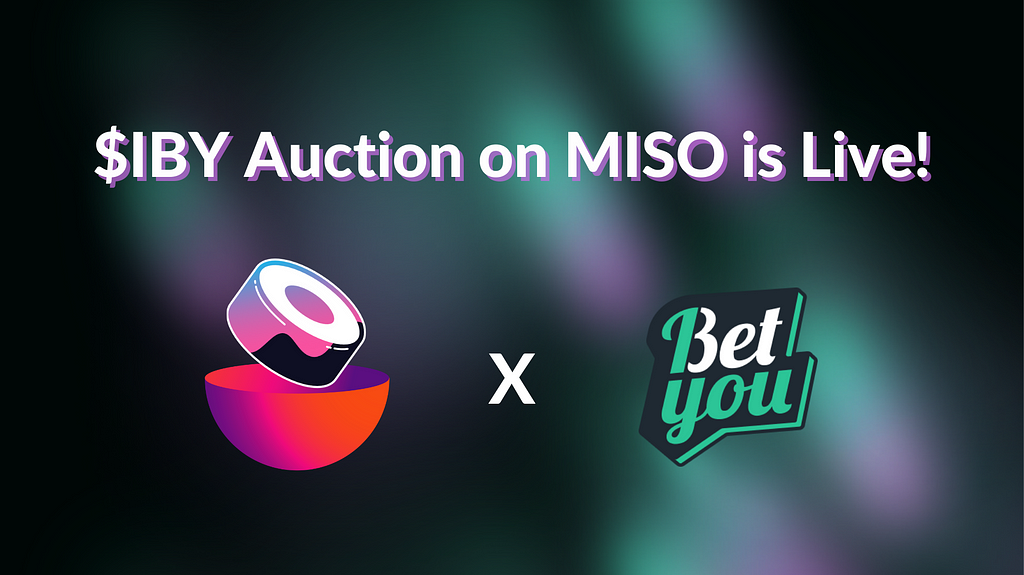 $IBY auction on MISO is live!