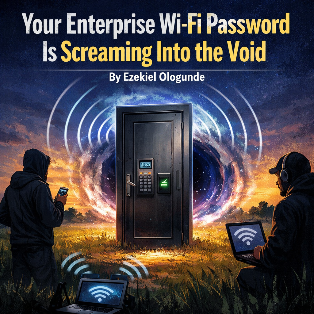 Your Enterprise Wi-Fi Password Is Screaming Into the Void