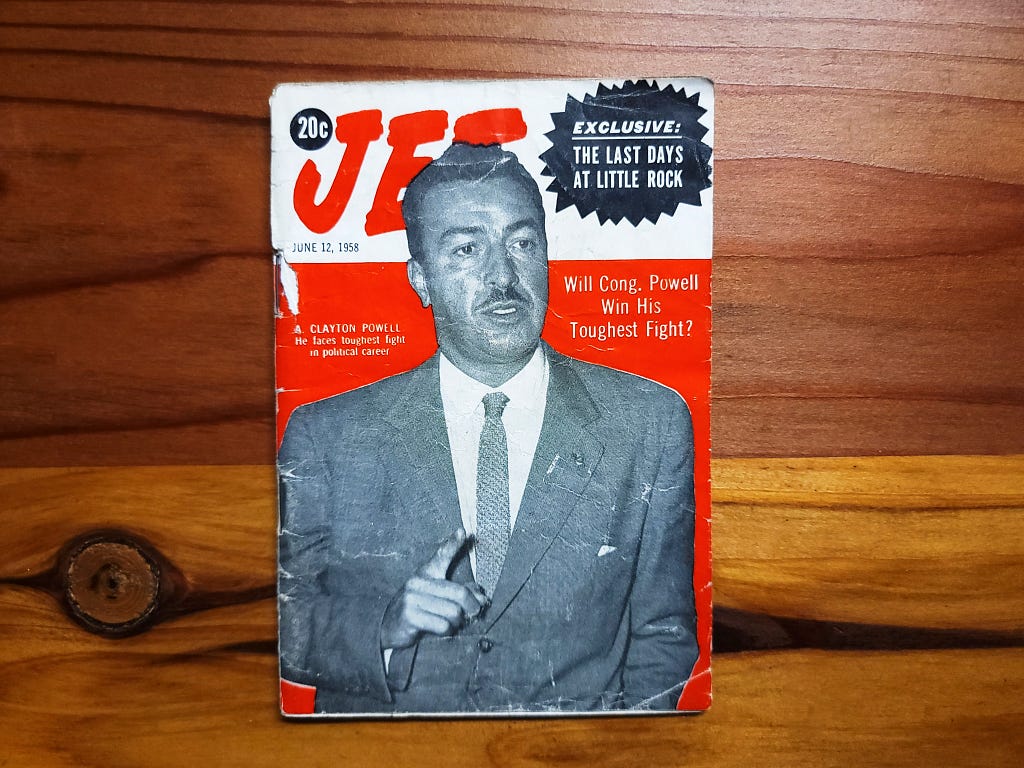 Jet Magazine Publication June 1958