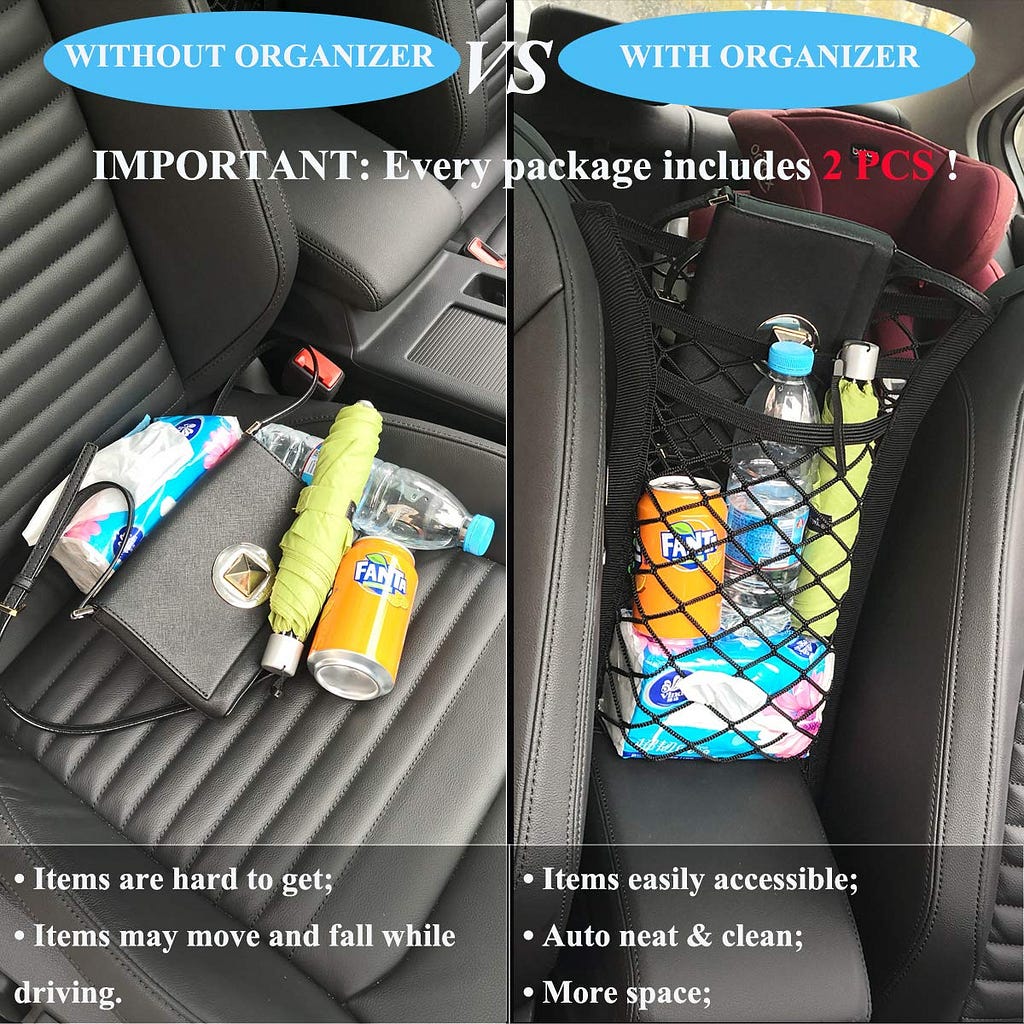 Car Mesh Organizer