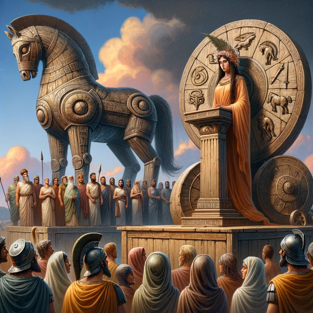 Oracle Cassandra warning about the Trojan Horse