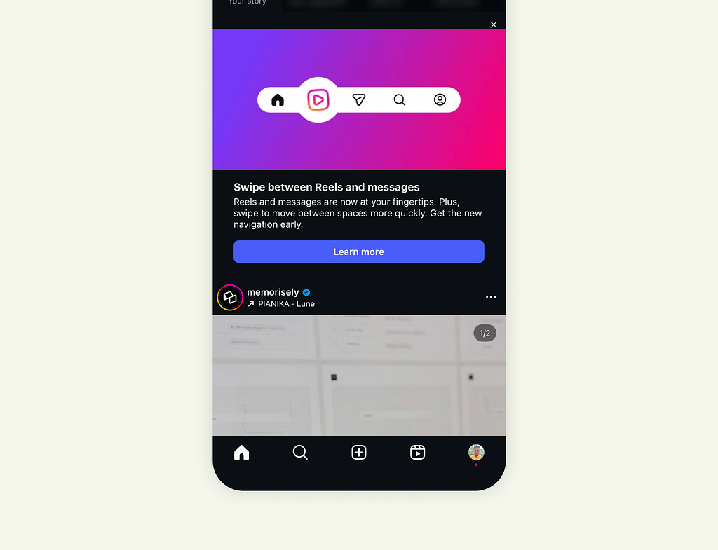 1*Yhs8C5KGzYqujLWsOtbBLA Instagram’s Latest Update Shows What Good UX Communication Looks Like