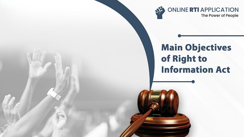 right to information act online