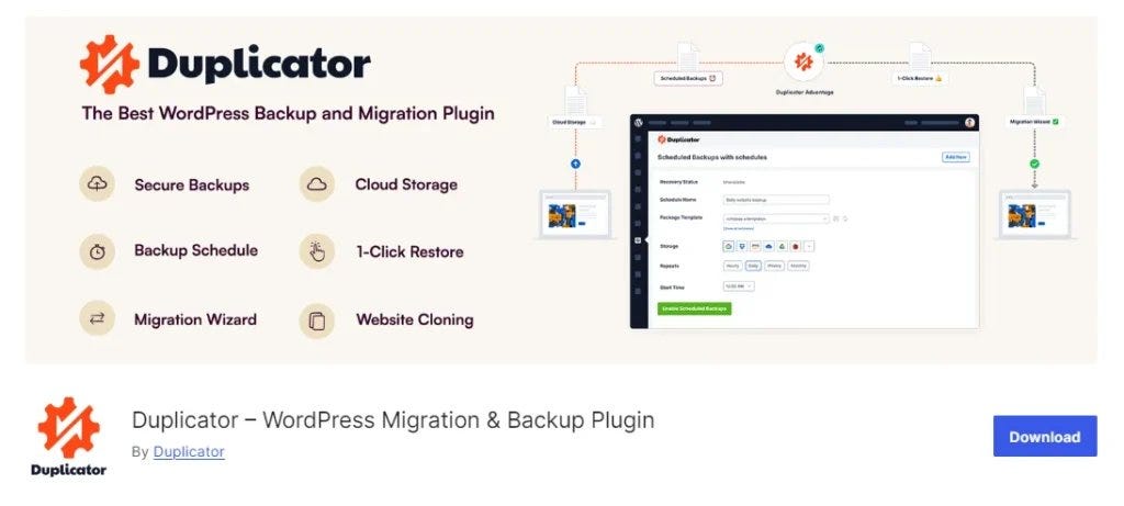 duplicator-free-migration-plugin