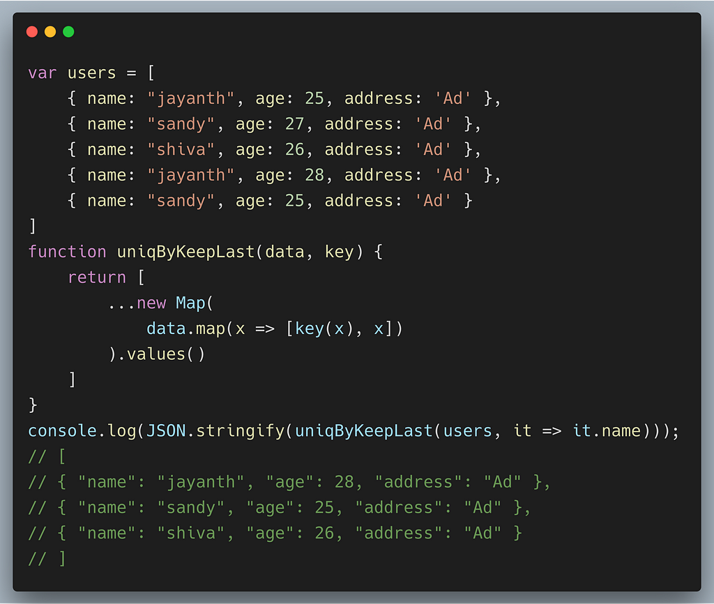 7 Ways To Remove Duplicates From An Array In Javascript Laptrinhx 3590