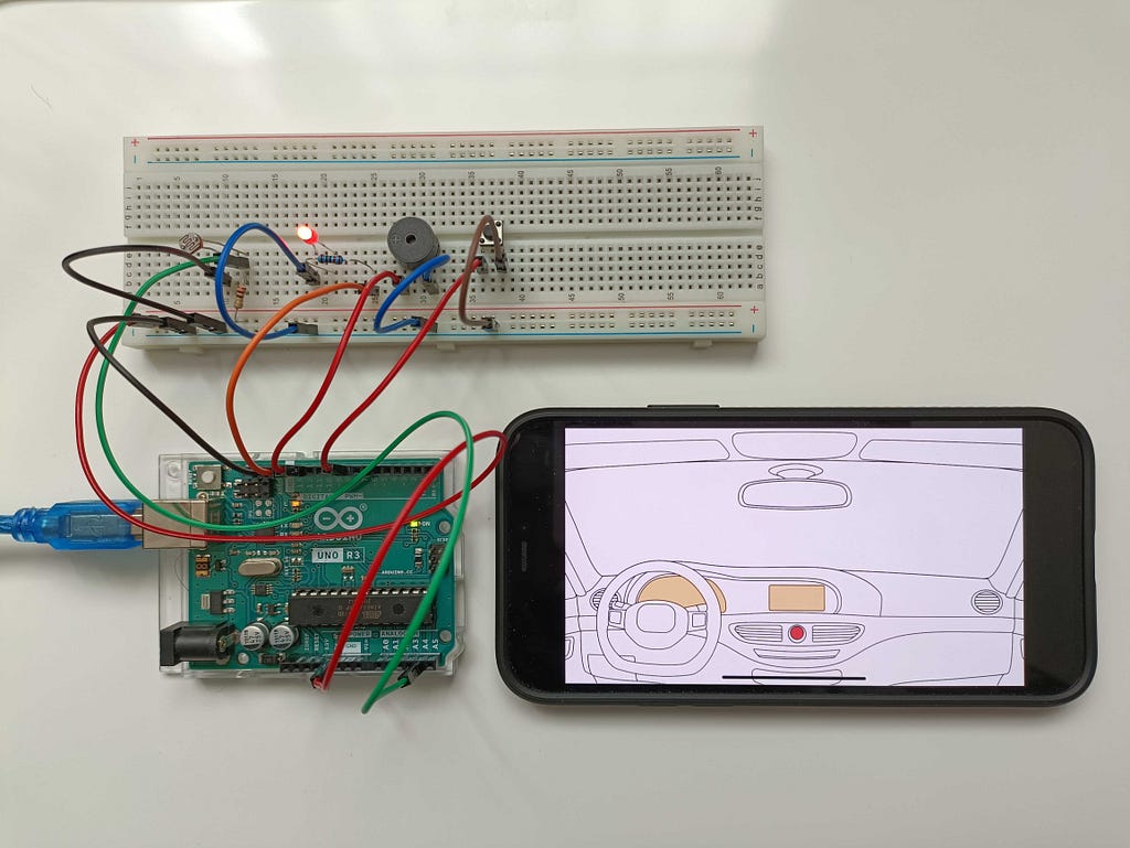 ProtoPie communicates with Arduino