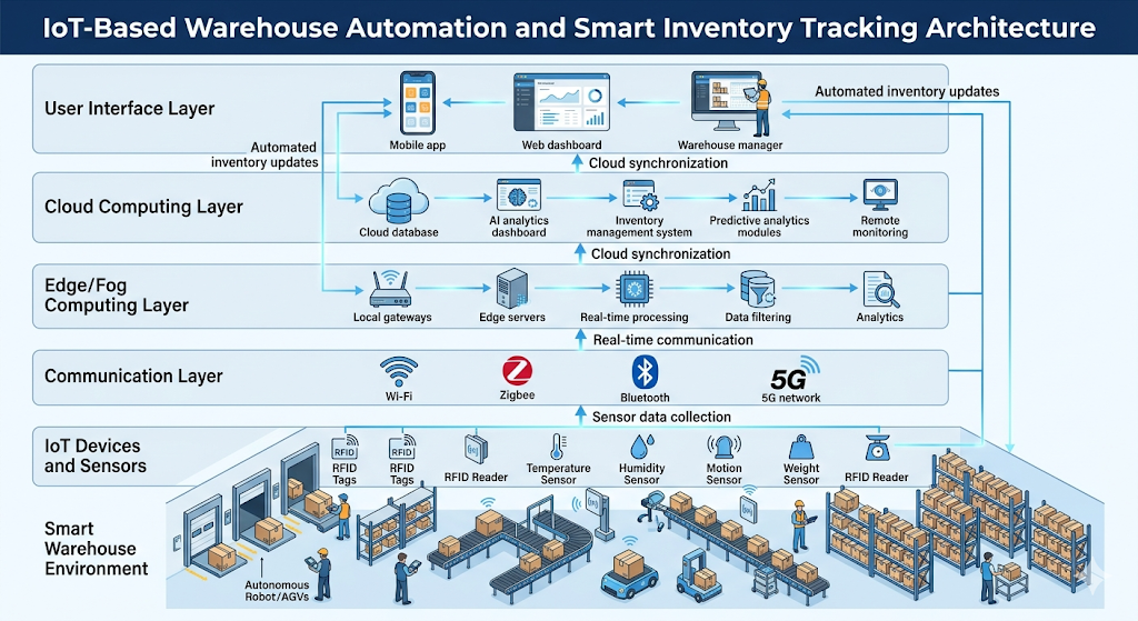 IoT-Based Warehouse Automation and Smart Inventory Tracking