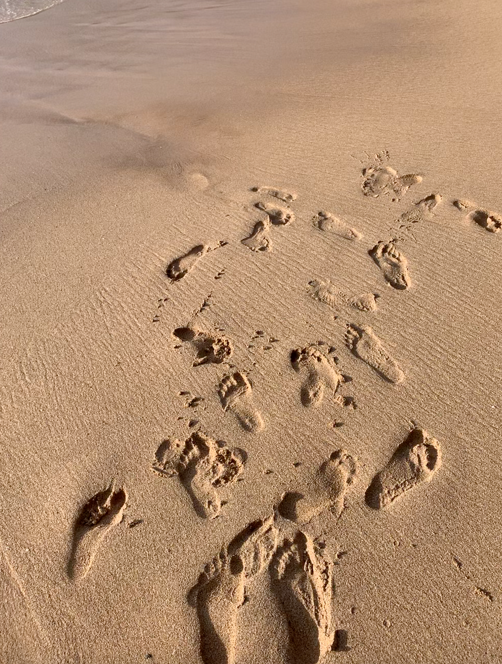 Footprints on the sands of time