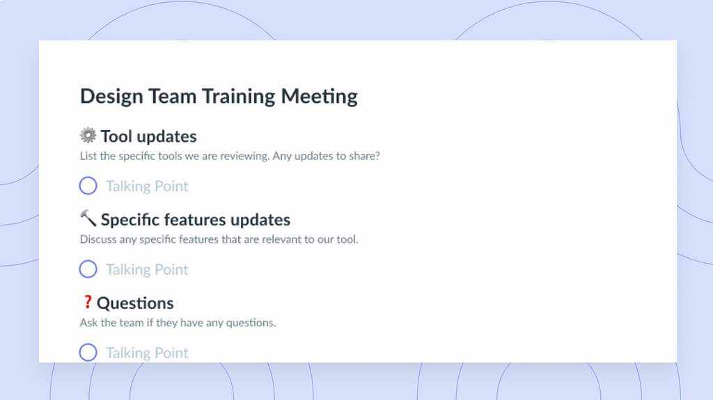 https://fellow.app/meeting-templates/design-team-training-meeting-agenda/?from=86