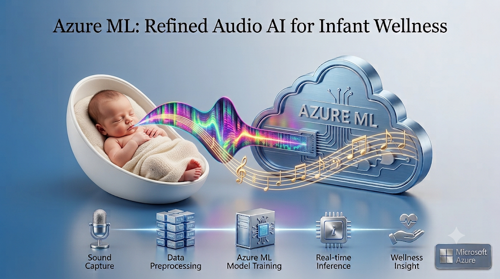 Baby Cry Classification with Azure Machine Learning: An End-to-End Audio AI Experiment from Kaggle…