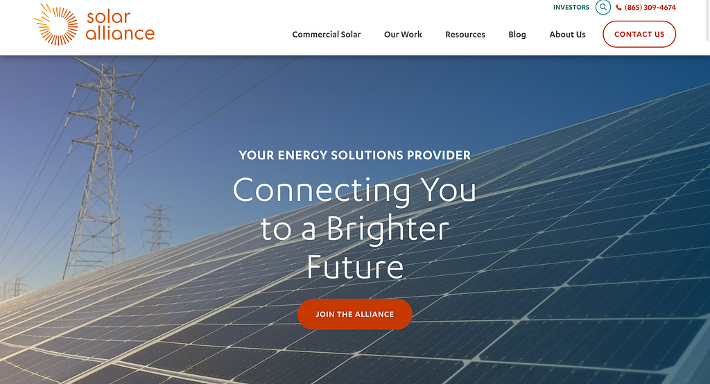 Solar Alliance ‘s website