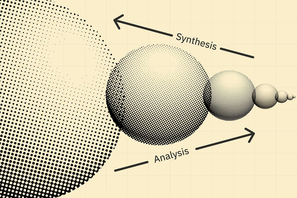 Analysis vs. synthesis