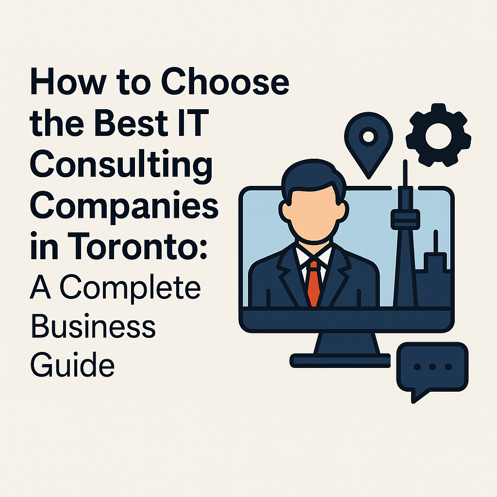 How to Choose the Best IT Consulting Companies in Toronto: A Complete Business Guide