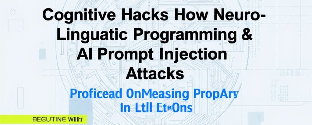 The Mind Hackers: From Neuro-Linguistic Programming to AI Prompt Hijacking