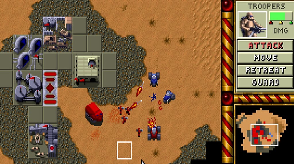 Screenshot di Dune II