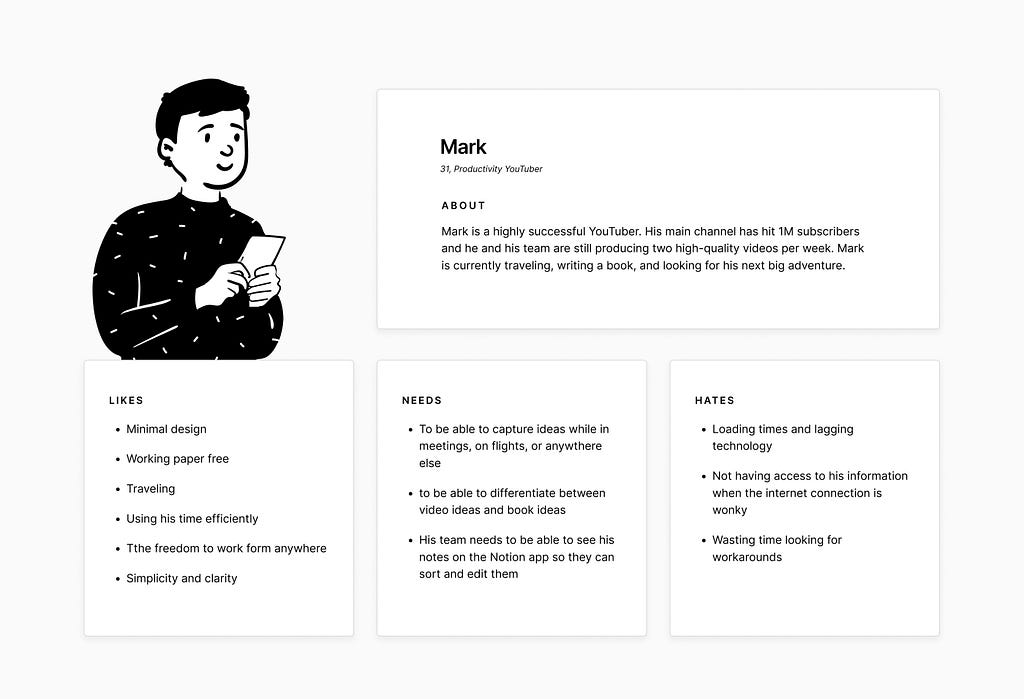 UI/UX Case Study: Notes App Persona #2